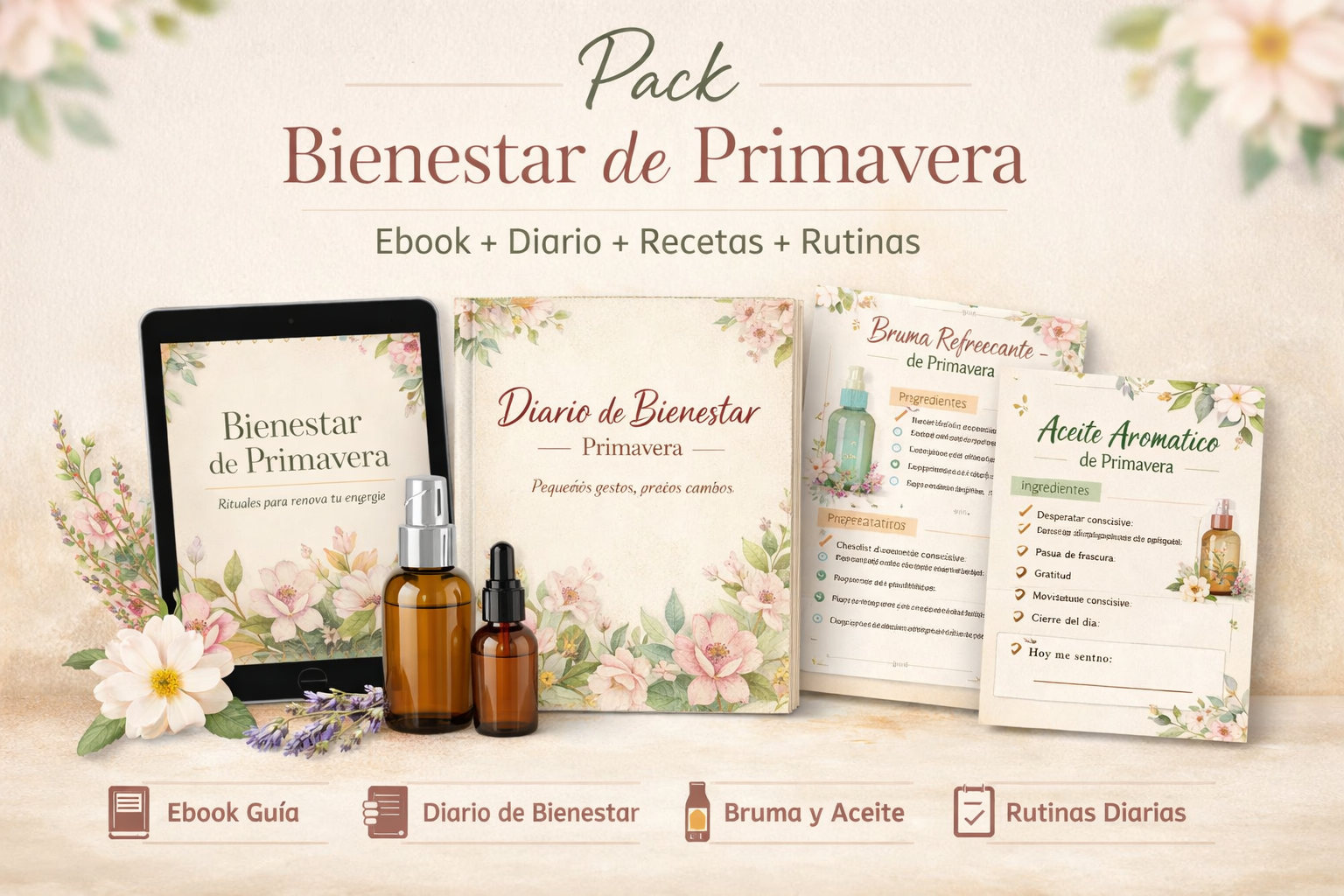 🌸 Pack Bienestar de Primavera